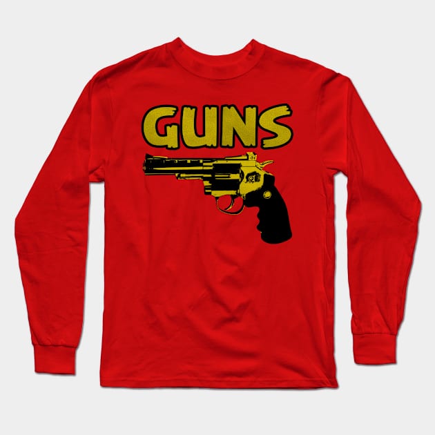 Gun Lover, Gun activist, Rights To Bear Arms, Gun Long Sleeve T-Shirt by Jakavonis